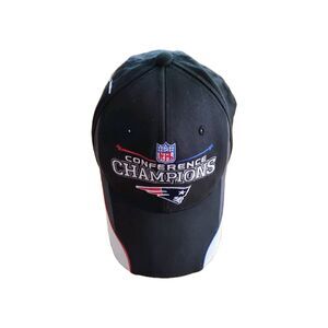 New England Patriots Cap Reebok NFL Authentic Conference Champs Super Bowl XLII